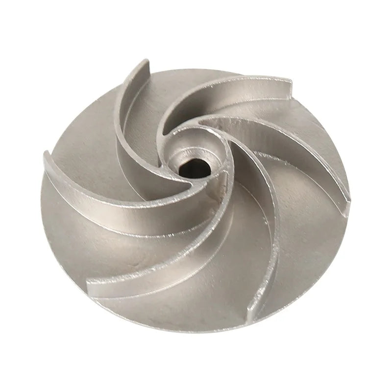 Pump Impeller Generators Metal Customized Parts Material Pump Spare Parts Impeller