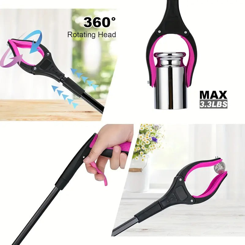 32 Inch Heavy Duty Aluminum Grabber Tool - Commercial Cleaning