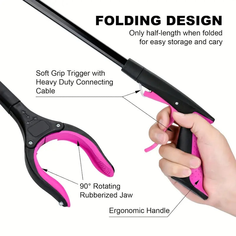 32 Inch Heavy Duty Aluminum Grabber Tool - Commercial Cleaning
